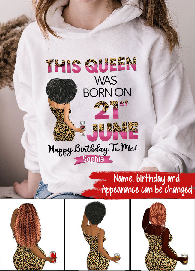 June Birthday Shirt, Custom Birthday Shirt, Queens Are Born In June, June Birthday Shirts For Woman, June Birthday Gifts