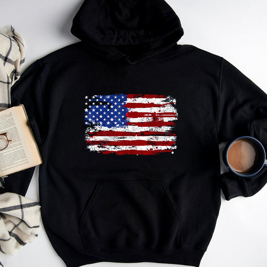 Independence Day Shirt American Flag USA United States of America US 4th of July T-Shirt