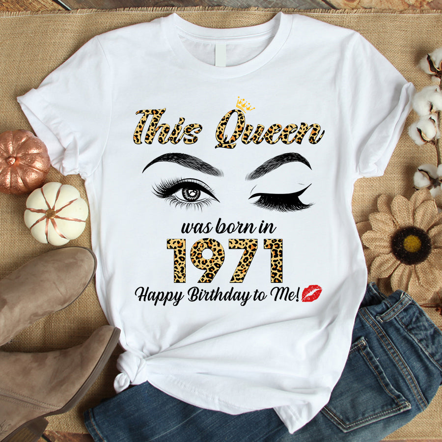 51st Birthday Shirts, Custom Birthday Shirts, Turning 51 Shirt, Gifts For Women Turning 51, 51 And Fabulous Shirt, 1971 Shirt, 51st Birthday Shirts For Her, Vintage 1971 Limited Edition