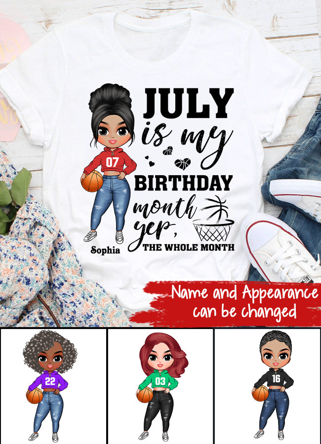 July Birthday Shirt, Custom Birthday Shirt, Queens Born In July, July Birthday Shirts For Woman, July Birthday Gifts