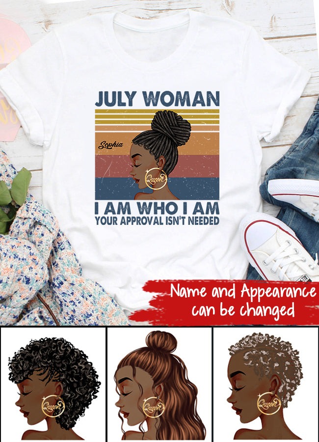 July Birthday Shirt, Custom Birthday Shirt, Queens Born In July, July Birthday Gifts, July Shirts For Woman