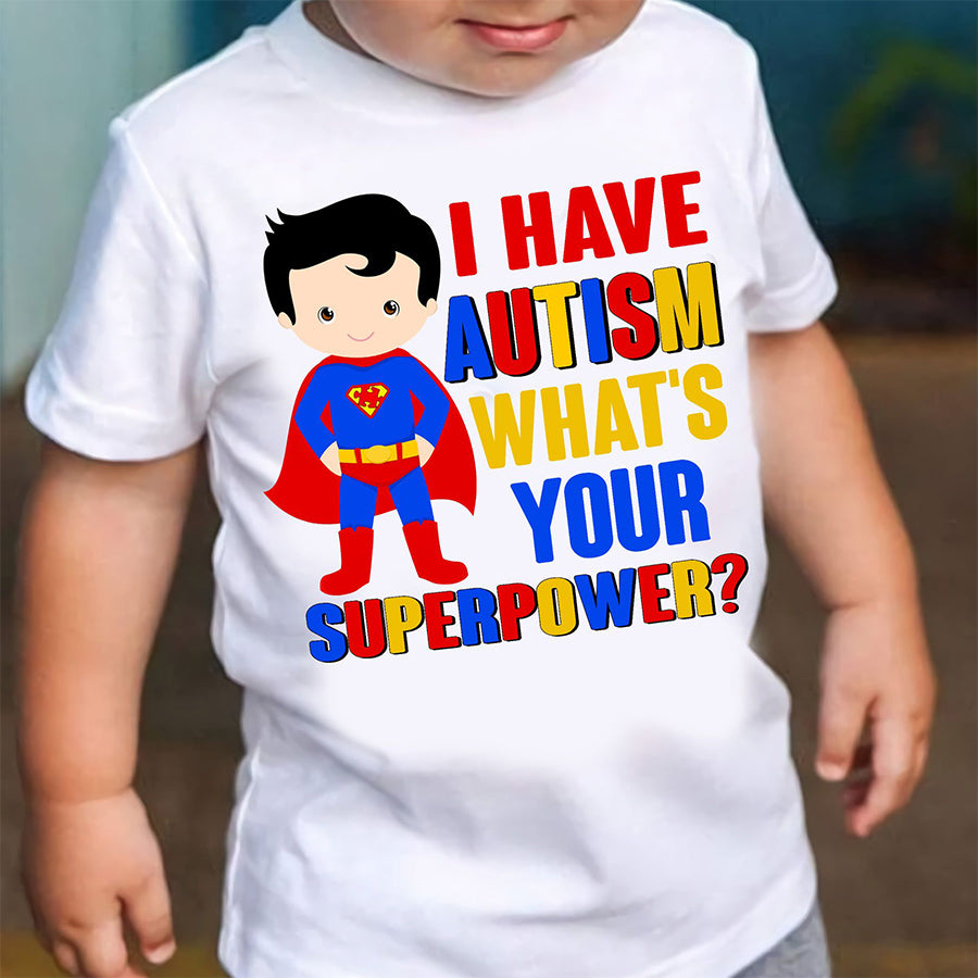 Autism Is My Superpower Shirt, Autism Awareness Shirts, Autism T Shirts, Shirts For Autism, Autism Shirts For Family, Autism Acceptance Shirt