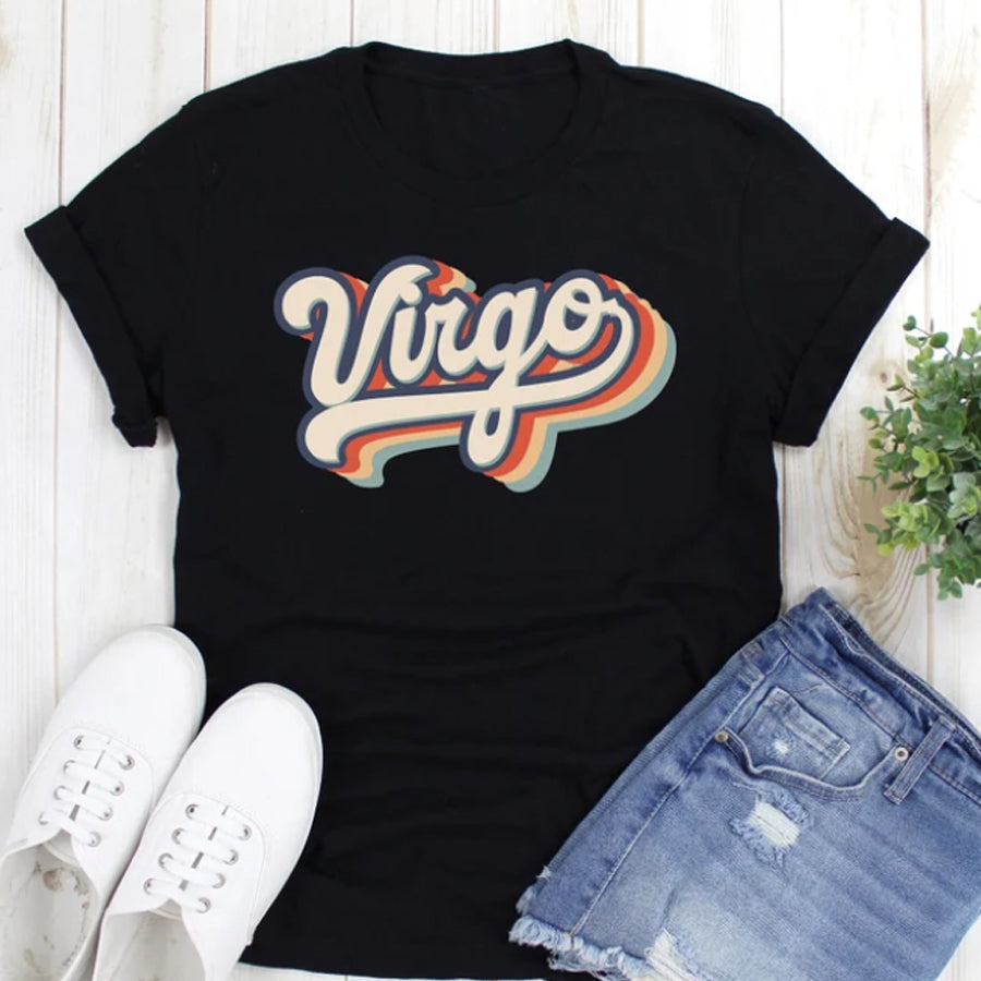 Virgo Girl, Virgo Birthday Shirts for woman, Virgo birthday month, Virgo cotton Tshirt for her
