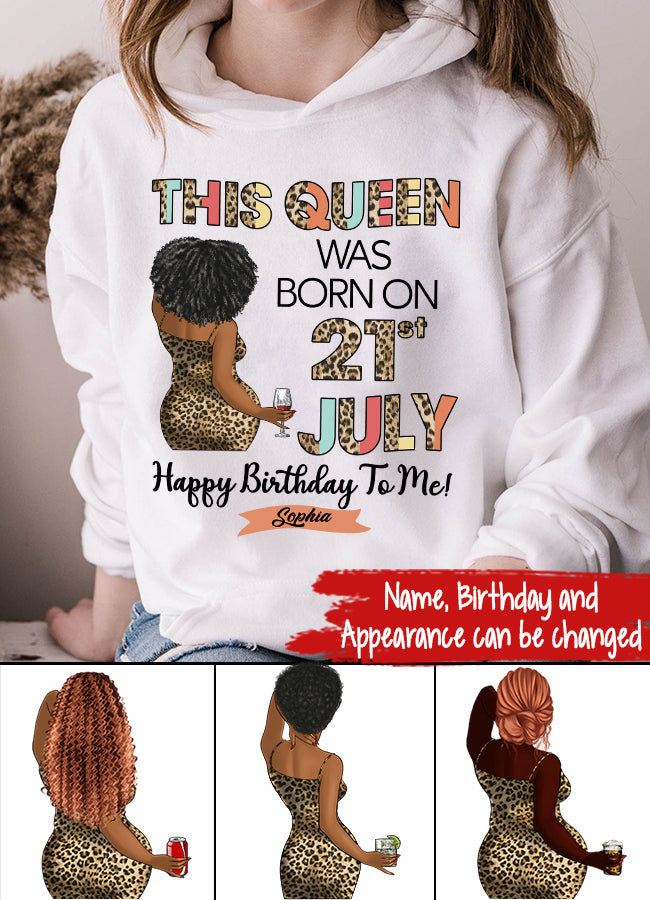 July Birthday Shirt, Custom Birthday Shirt, Queens Born In July, July Birthday Shirts For Woman, July Birthday Gifts, July Is My Birthday Month, Yep The Whole Month