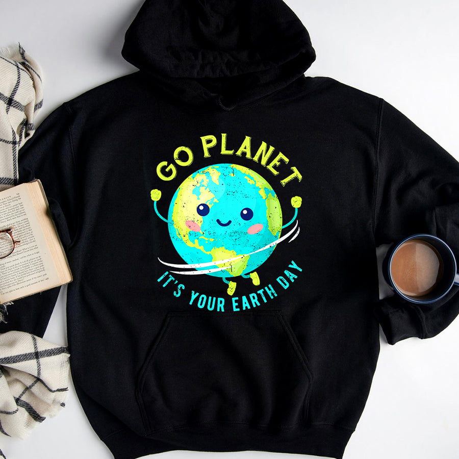 Earth Day Everyday Shirt Earth Day 2022 Go Planet It's Your Earth Day T-Shirt Save The Planet Shirts