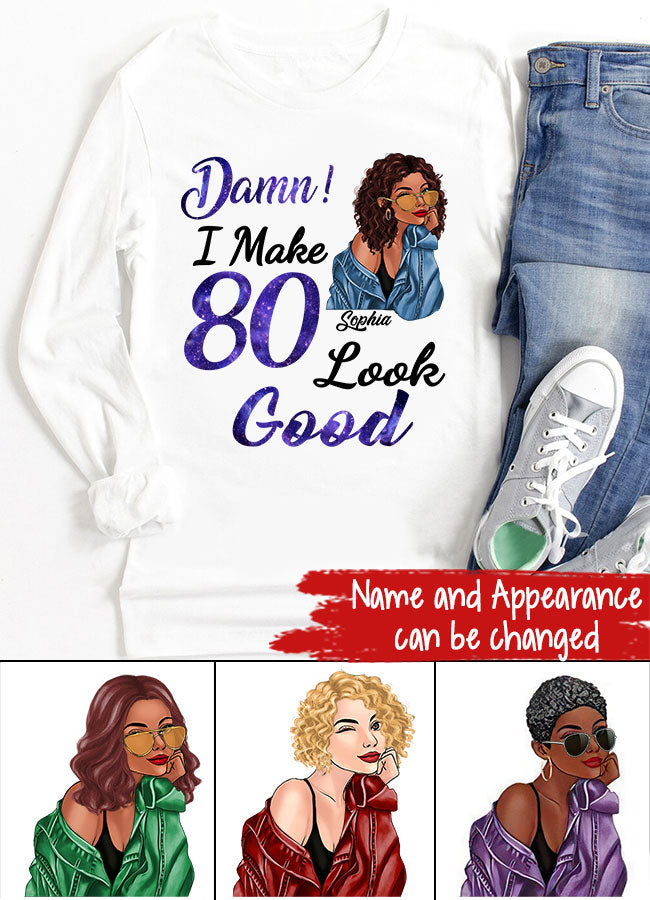 Chapter 80th, Fabulous Since 1943 80th Birthday Unique T Shirt For Woman, Her Gifts For 80 Years Old , Turning 80 Birthday Cotton Shirt