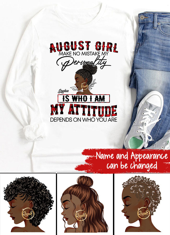 August Birthday Shirt, Custom Birthday Shirt, Queens are Born In August, August Birthday Shirts For Woman, August Birthday Gifts