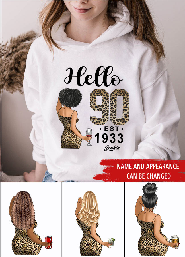 90th Birthday Shirts, Custom Birthday Shirts, Turning 90 Shirt, Gifts For Women Turning 90, 90 And Fabulous Shirt, 1933 Shirt, 90th Birthday Shirts For Her
