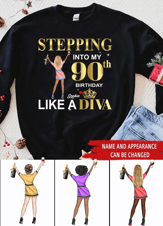 90th Birthday Shirts, Custom Birthday Shirts, Turning 90 Shirt, Gifts For Women Turning 90, 90 And Fabulous Shirt, 1933 Shirt, 90th Birthday Shirts For Her