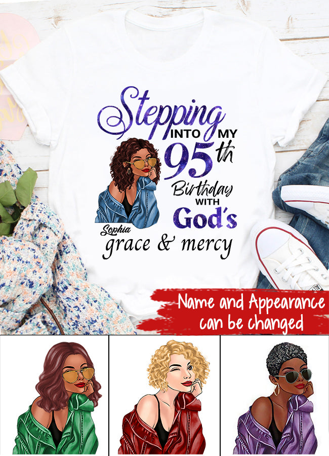 Chapter 95, Fabulous Since 1928 95th Birthday Unique T Shirt For Woman, Custom Birthday Shirt, Her Gifts For 95 Years Old , Turning 95 Birthday Cotton Shirt