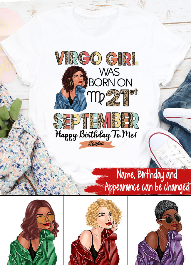 Custom Birthday Shirt, Virgo Zodiac t shirt, Virgo Birthday shirt, Virgo t shirts for ladies, Virgo queen t shirt, Virgo Queen Birthday shirt