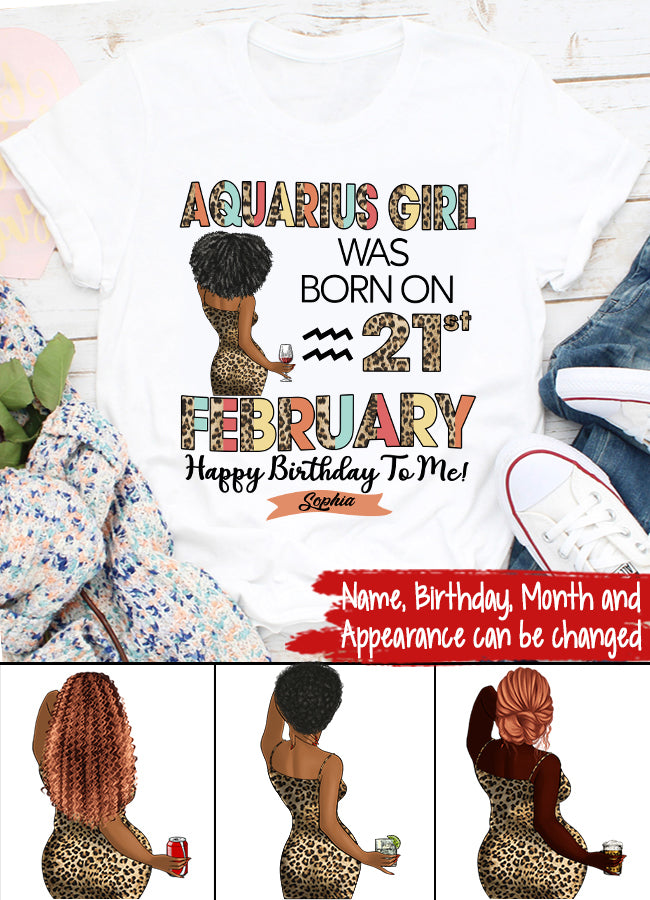 Custom Birthday Shirt, Aquarius t shirt, Aquarius Birthday shirt, Aquarius t shirts for ladies, Aquarius queen t shirt, Aquarius Queen Birthday shirt