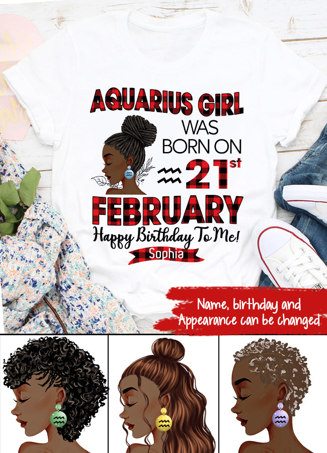 Custom Birthday Shirt, Aquarius t shirt, Aquarius Birthday shirt, Aquarius t shirts for ladies, Aquarius queen t shirt, Aquarius Queen Birthday shirt