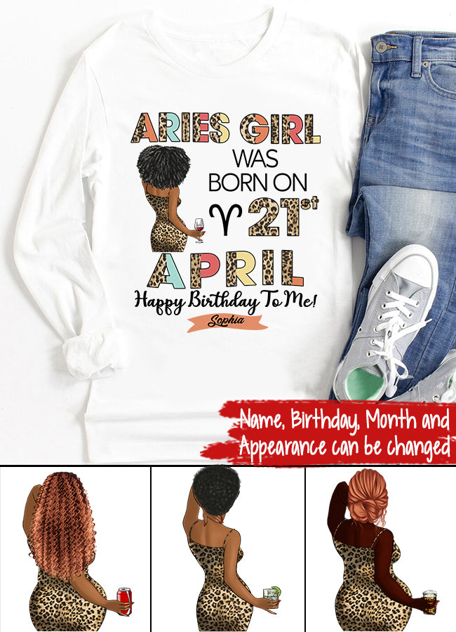 Custom Birthday Shirt, Aries Zodiac t shirt, Aries Birthday shirt, Aries t shirts for ladies, Aries queen t shirt, Aries Queen Birthday shirt