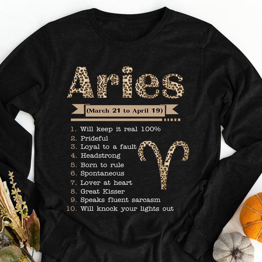 aries girl shirt