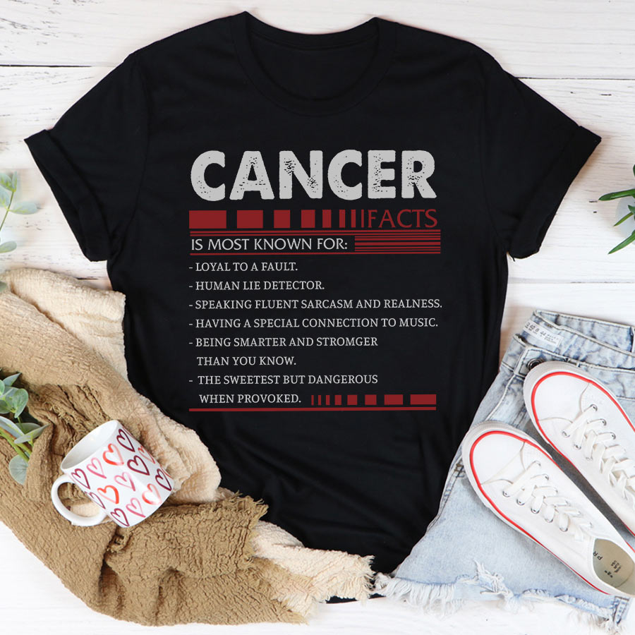 Cancer Girl, Cancer Birthday Shirts For Woman, Cancer Birthday Month, Cancer Cotton T-Shirt For Her