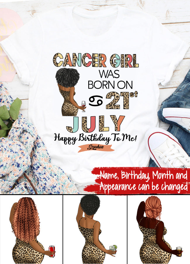 Custom Birthday Shirt, Cancer Zodiac t shirt, Cancer  Birthday shirt, Cancer  t shirts for ladies, Cancer  queen t shirt, Cancer  Queen Birthday shirt