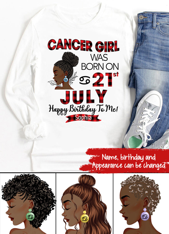 Custom Birthday Shirt, Cancer Zodiac t shirt, Cancer Birthday shirt, Cancer t shirts for ladies, Cancer queen t shirt, Cancer Queen Birthday shirt