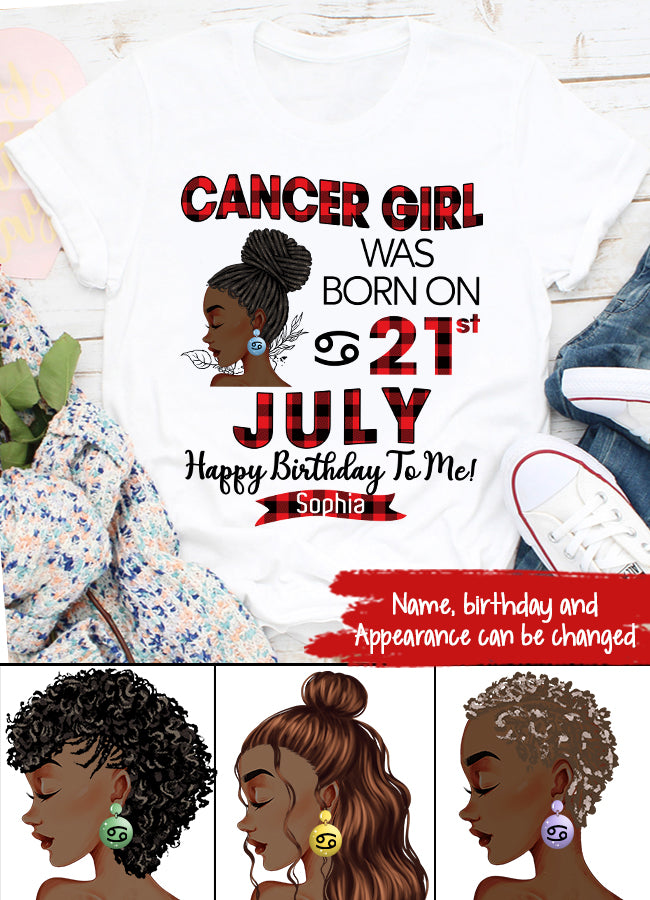 Custom Birthday Shirt, Cancer Zodiac t shirt, Cancer Birthday shirt, Cancer t shirts for ladies, Cancer queen t shirt, Cancer Queen Birthday shirt