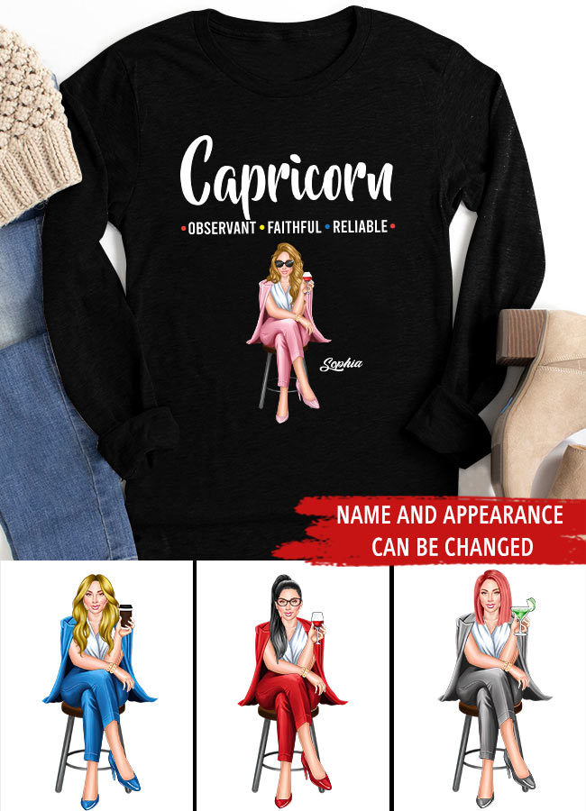 Custom Birthday Shirt, Capricorn Zodiac T Shirt, Capricorn Birthday Shirt, Capricorn T Shirts For Ladies, Capricorn Queen T Shirt