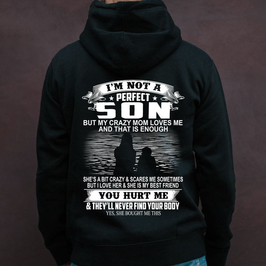 Son Shirt, Mom And Son T Shirts , I&#39;m Not A Perfect Son Shirt, Mom Lover , Mother&#39;s Day Tee Shirts, Funny Mothers Day Shirts, Mother Day Gift