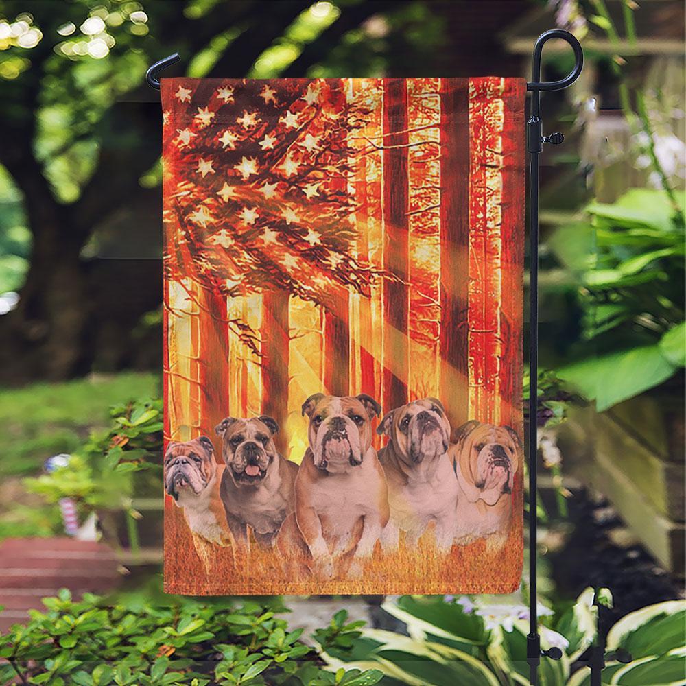 Bulldog flag, dog garden flags, BullDog Lover Decorating Idea