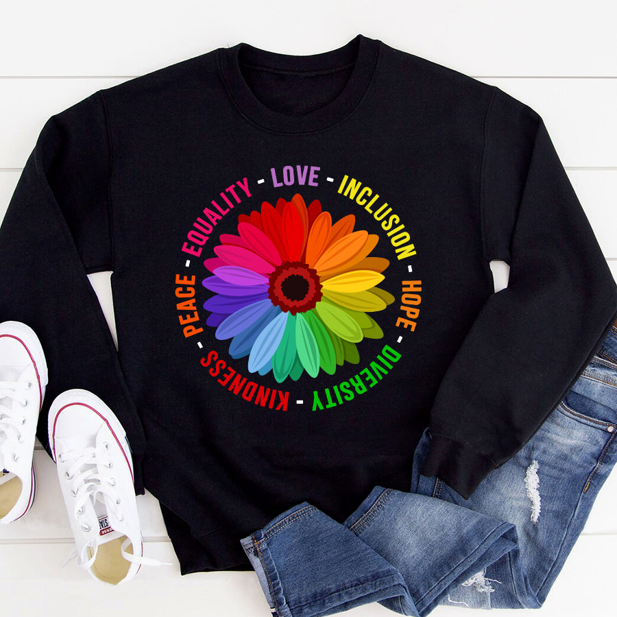 LGBT Shirts, Lgbt Ally Shirt, Rainbow Pride Shirt, Funny LGBT Shirts, LGBT Shirts Unisex Cotton T Shirt