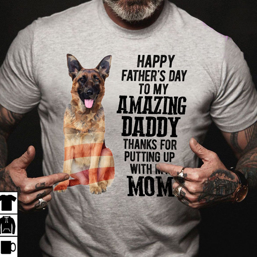 Father&#39;s Day T Shirts, Father&#39;s Day Gift Ideas From Wife, Best Dog Dad, Fathers Day Shirts For Dad, Dog Dad Shirt, Happy Fathers Day Shirts, Father Day Gift