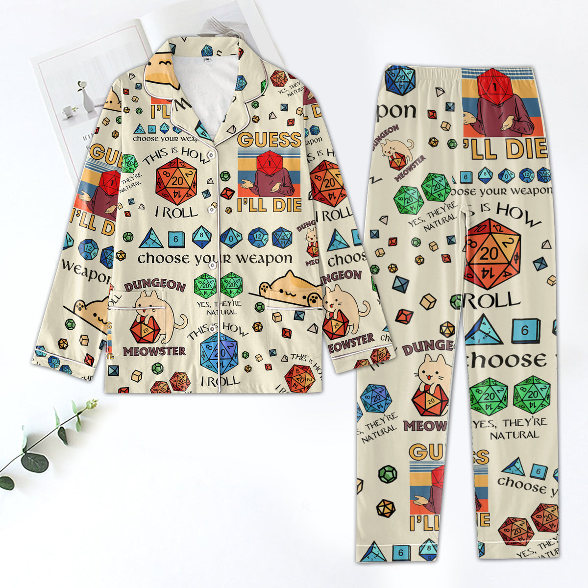 Pajamas Set For Gamer