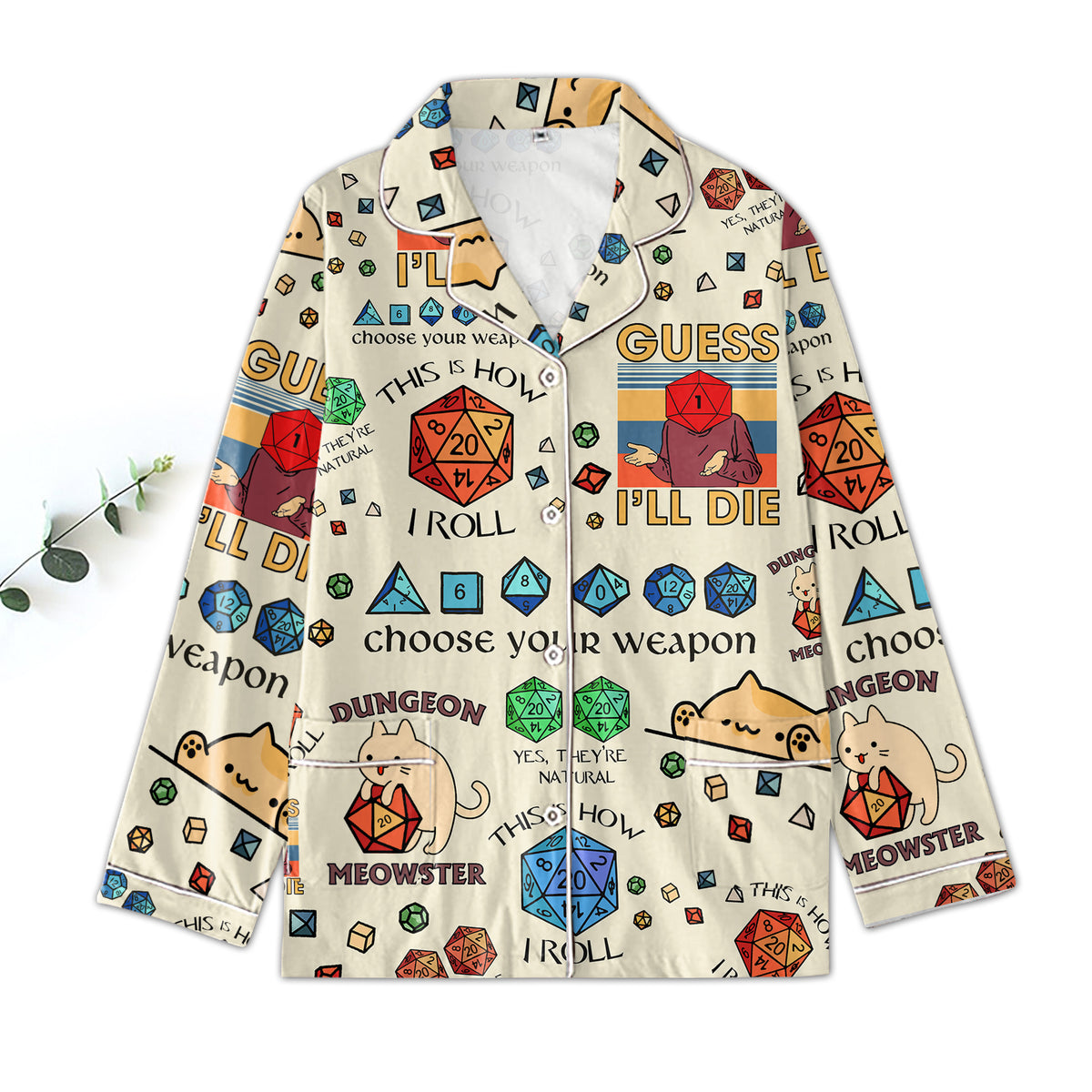 Pajamas Set For Gamer