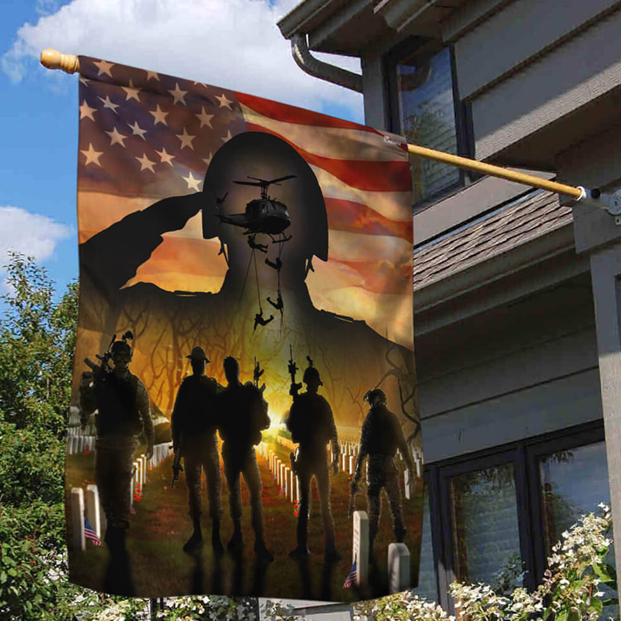 Veteran Of America Veteran Flag
