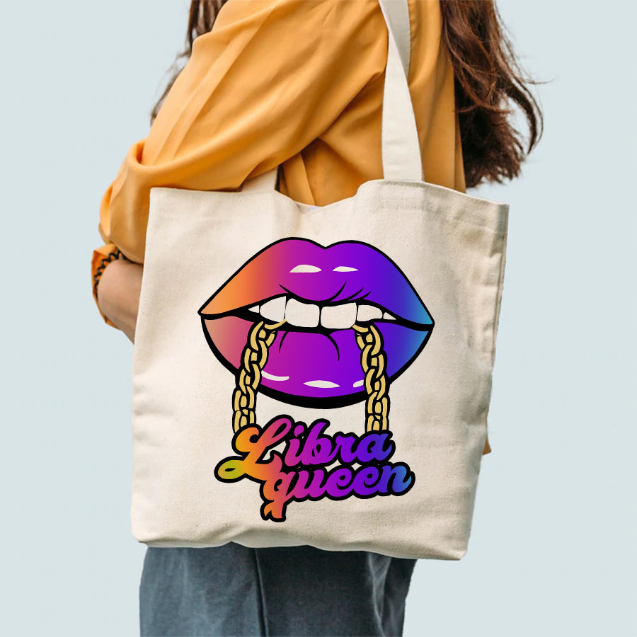 Libra Girl, Libra Birthday Tote Bag For Women, Libra Birthday Month, Fabulous Libra Tote Bag For Her, Birthday Gift For Her, Girl, Woman