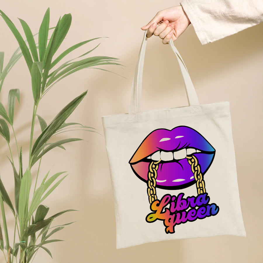Libra Girl, Libra Birthday Tote Bag For Women, Libra Birthday Month, Fabulous Libra Tote Bag For Her, Birthday Gift For Her, Girl, Woman