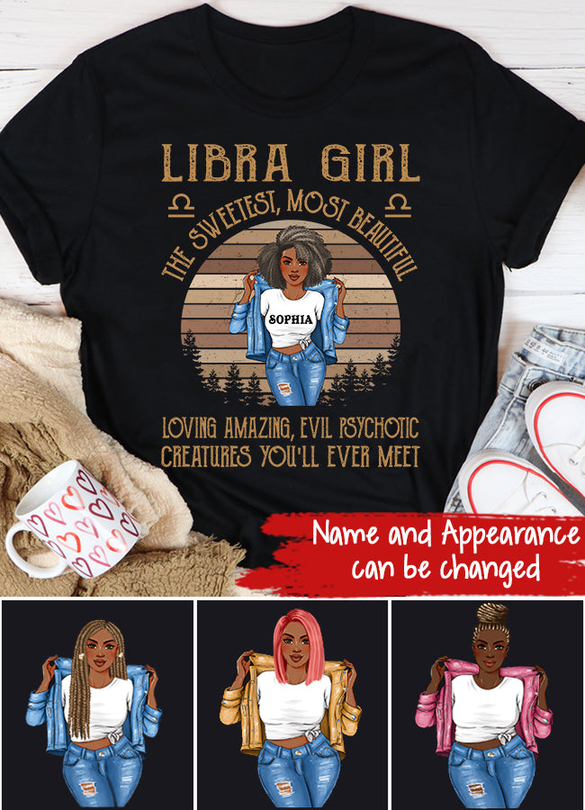Custom Birthday Shirt, Libra Zodiac t shirt, Libra Birthday shirt, Libra t shirts for ladies, Libra queen t shirt, Libra Queen Birthday shirt