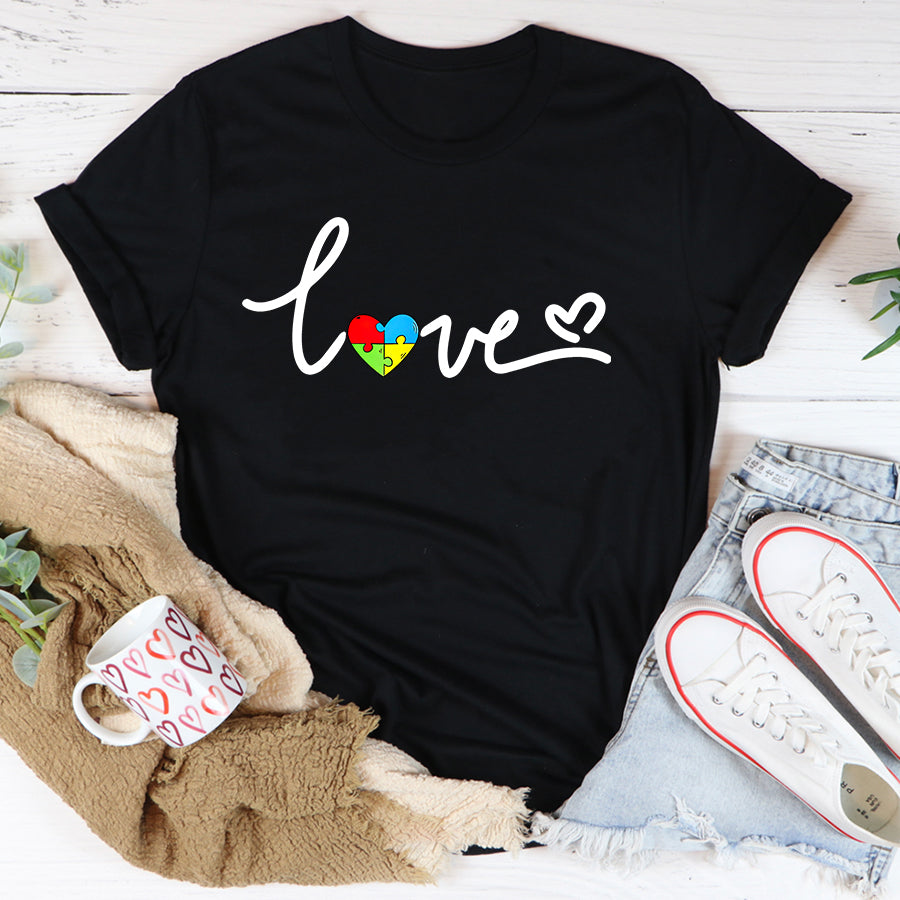 Autism Awareness Love T-Shirt Autism Awareness Shirt