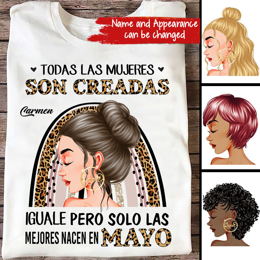Camisa De Cumpleaños De Mayo, Camisa De Cumpleaños Personalizada, Reinas Nacidas En Mayo, Regalos De Cumpleaños De Mayo, Camisas De Mayo Para Mujeres