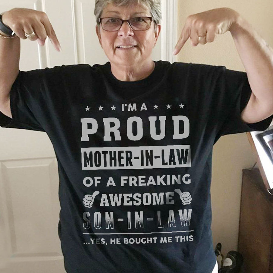 Mother In Law Shirt, Mothers Day Shirt, Mother&#39;s Day Gifts For Mother In Law, Awesome Mother in Law t shirt, First Mothers Day Gift, Mother Day Gift