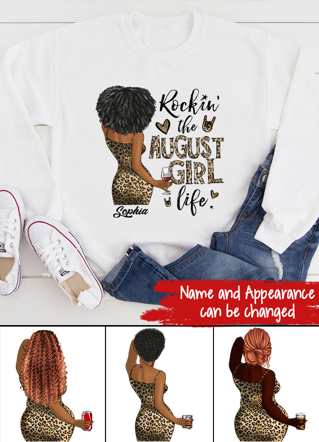 August Birthday Shirt, Custom Birthday Shirt, Queens Born In August, August Birthday Shirts For Woman, August Birthday Gifts