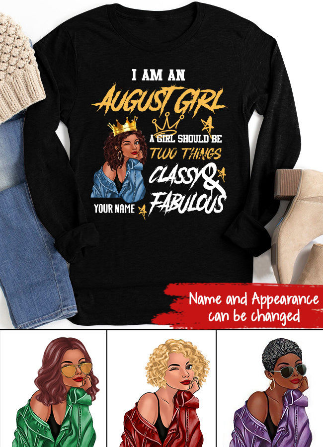 August Birthday Shirt, Custom Birthday Shirt, Queens Born In August, August Birthday Shirts For Woman, August Birthday Gifts