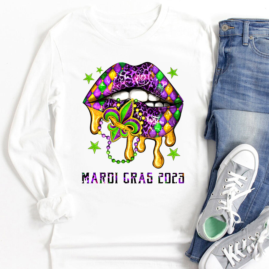 Mardi Gras lips shirts, Mardi Gras png, western lips shirt, western Mardi Gras gifts