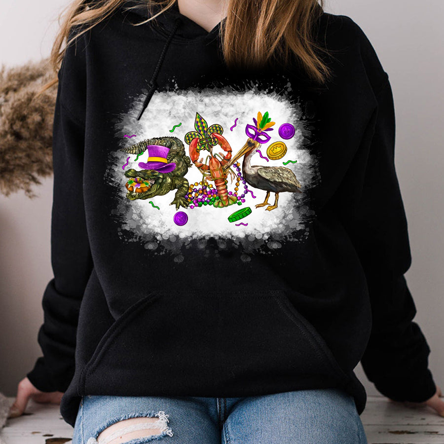 Mardi Gras Shirt, Saints Shirt, Fat Tuesday Shirt, Flower de luce Shirt, Louisiana Shirt, Saints New Orleans Shirt, Mardi Gras Day Shirt