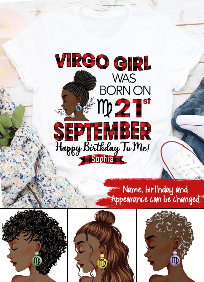 Custom Birthday Shirt, Virgo Zodiac t shirt, Virgo Birthday shirt, Virgo t shirts for ladies, Virgo queen t shirt, Virgo Queen Birthday shirt