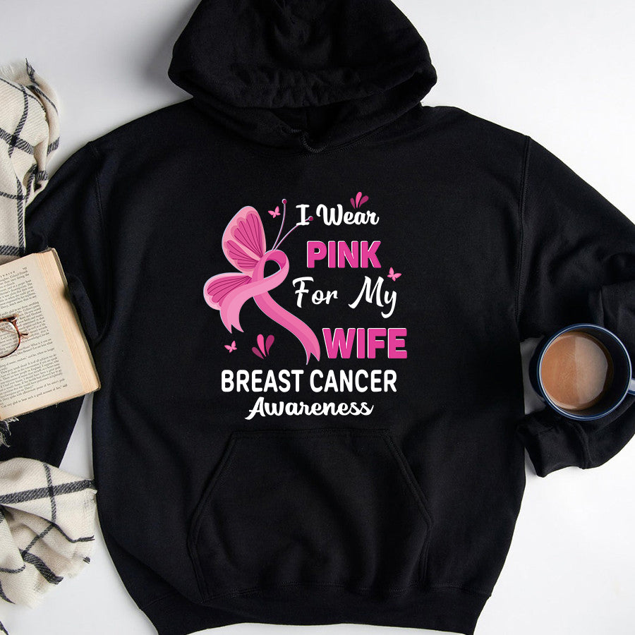 Breast Cancer Awareness Shirts I Wear Pink for My Wife Breast Cancer Awareness T Shirt