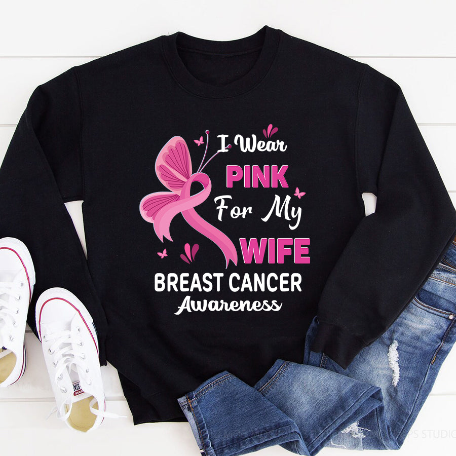 Breast Cancer Awareness Shirts I Wear Pink for My Wife Breast Cancer Awareness T Shirt