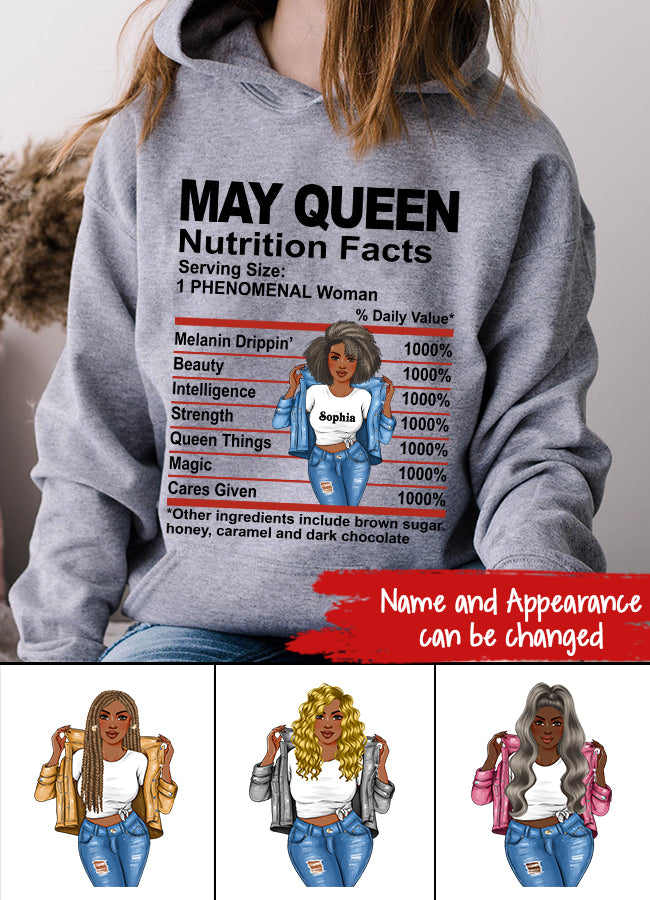 May Birthday Shirt, Custom Birthday Shirt, Queens Born In May, May Birthday Gifts, May Shirts For Woman