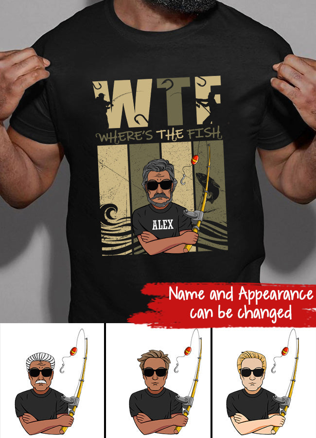 Custom Fishing Shirts, Fishing Shirt, Fishing Shirts For Men, Fishing Jersey Fishing Gifts For Dad  Fishing Gift