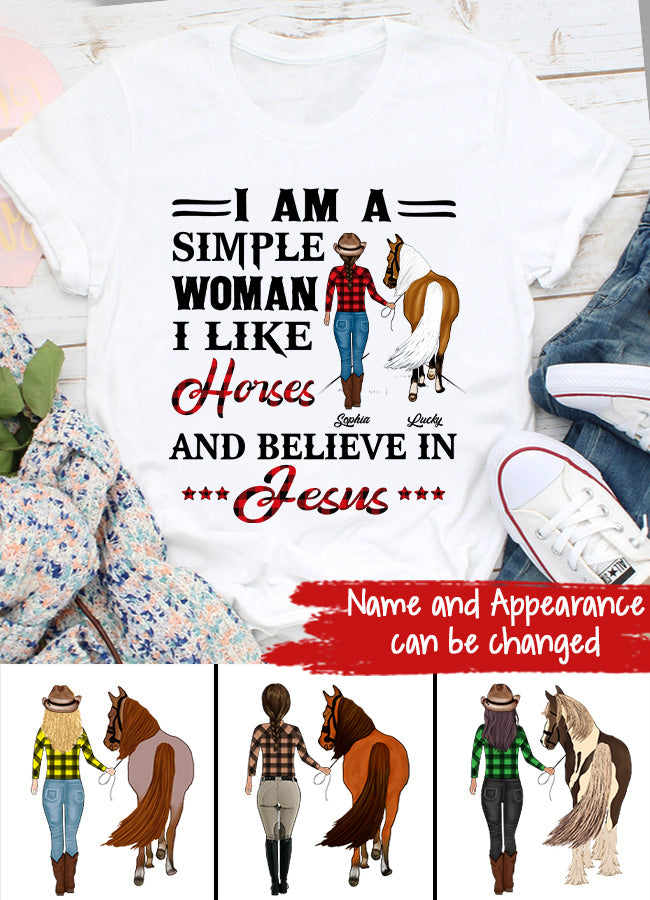 Personalized Horse Shirt, Horse Riding Shirts, Horse Rider Gift , Gifts For Horseback Riders , Horse Shirts For Women , Gifts For Horse Lovers