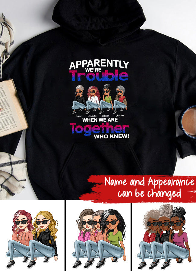 Personalized T Shirt, Sister Shirt, Gifts For Best Friends, Best Friend Shirts, Big Sister Shirt, Friend Shirt, Friends T Shirt Women