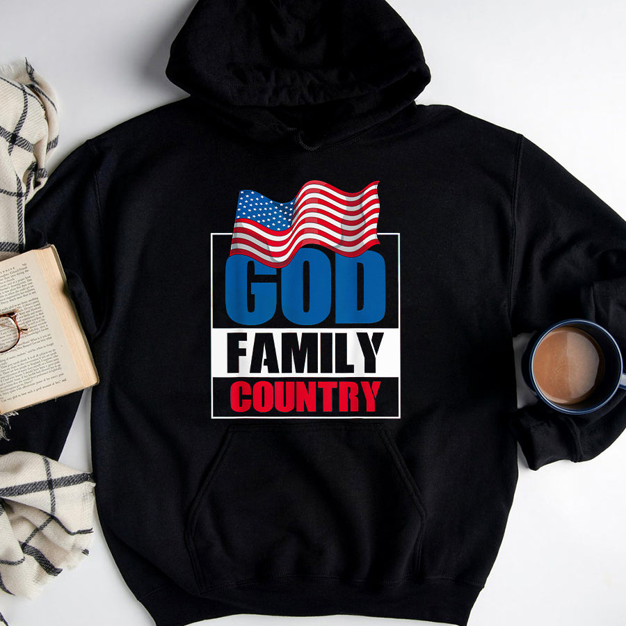 Patriot Day 2022 Shirt 911 Memorial Shirts God Family Country Soldier Patriot US Flag Memorial Day T-Shirt
