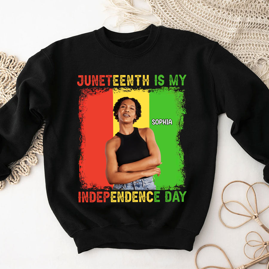 Personalized Shirt - Juneteenth T Shirt, Black Women&#39;s Juneteenth t shirt, Black History Gift For Black Woman , Juneteenth shirt ideas